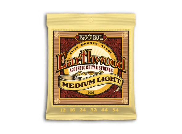 Ernie Ball EARTHWOOD BZ. MEDIUM LIGHT 12-54 Ernie Ball EARTHWOOD BZ. MEDIUM LIGHT 12-54